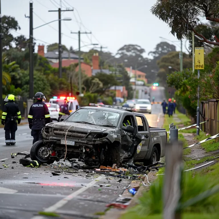Sydney Tradie Crashes Ute, Blows 9 Times Legal Limit at Breakfast Time